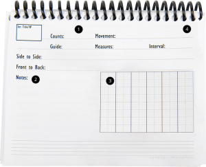 Marching Dot Book layout